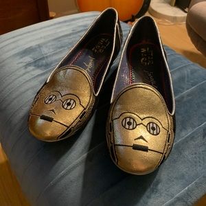 Star Wars Irregular Choice C-3PO Flats